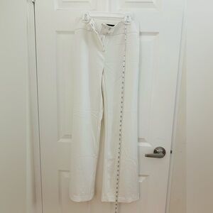 Jessica dream fit petite 2P White leg pants